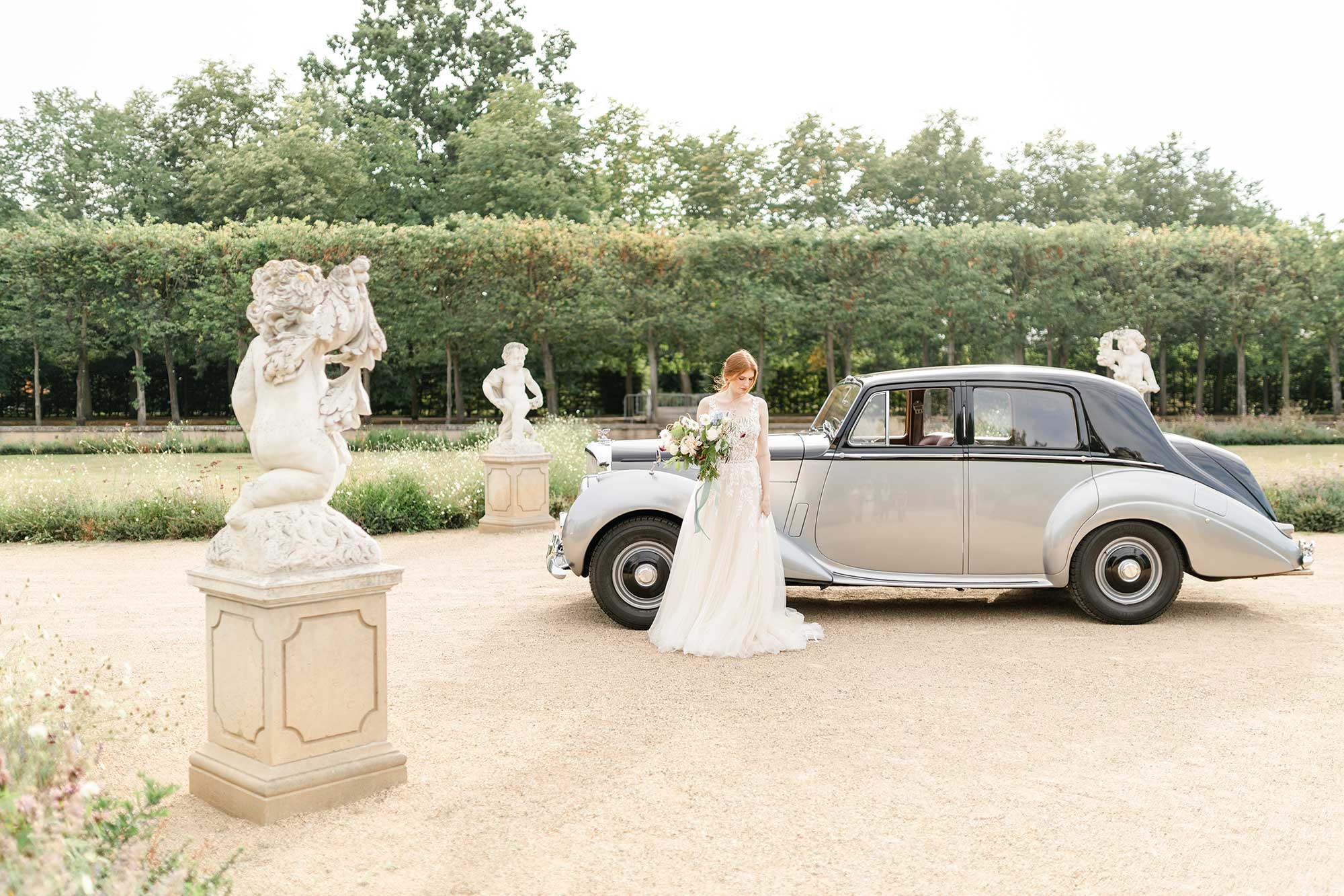 Fine Art Hochzeit Oldtimer Bentley