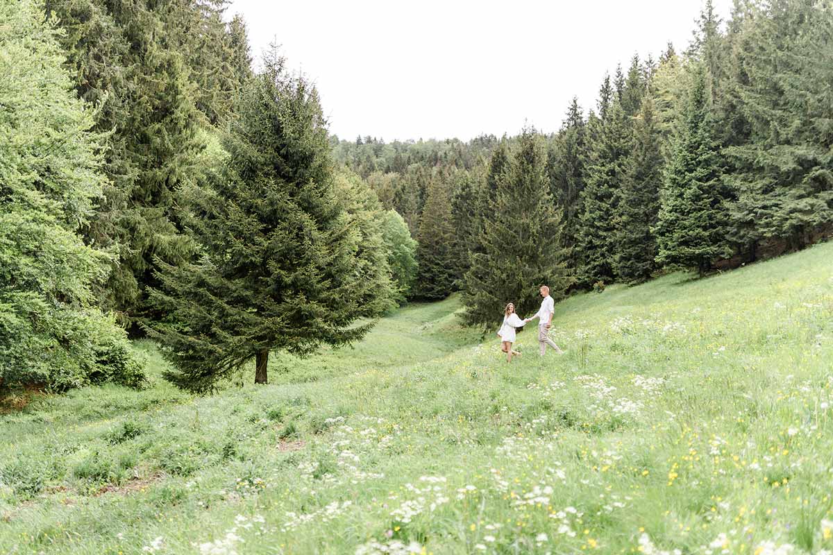 Fotoshooting im Wald