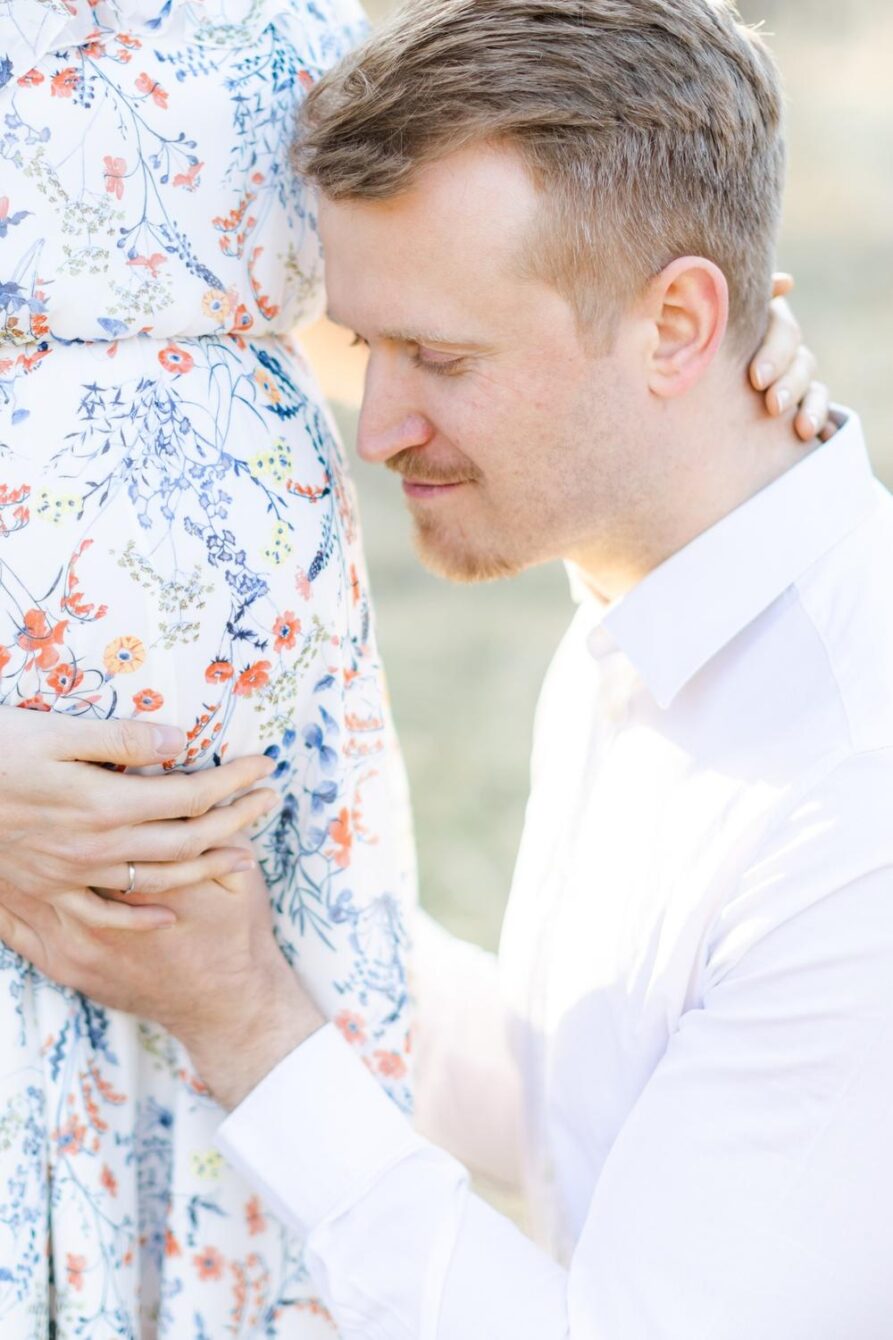 Babybauch Shooting Paar